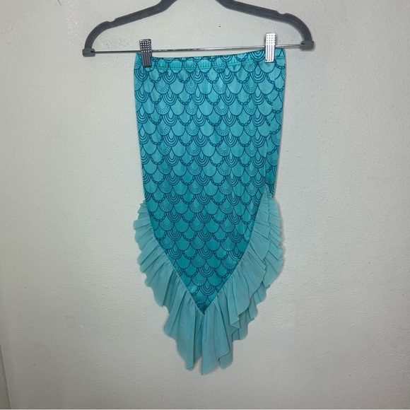 Blue Mermaid Pattern Skirt Size 5/6 - Picture 1 of 5